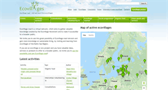 Desktop Screenshot of ecovillageroad.eu